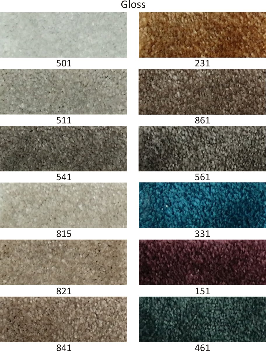 Girloon Carpet Module Gloss Mo Farben Schafer