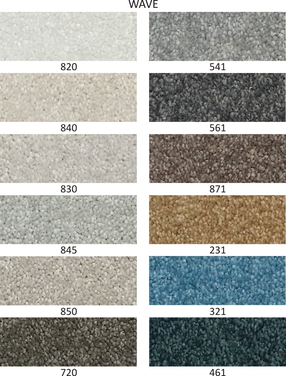 Girloon Carpet Module Wave Mo Farben Schafer