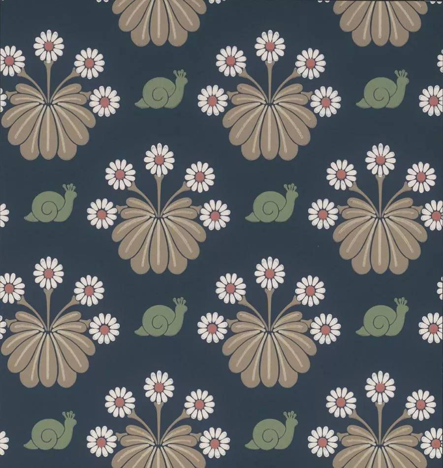 Burges Snail - Dark Blue