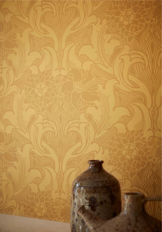 Preview: Dahlia Scroll - Giallo