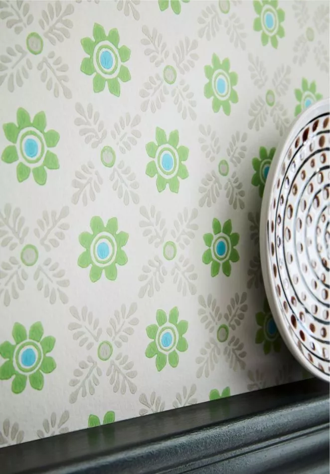 Ditsy Block - Phthalo