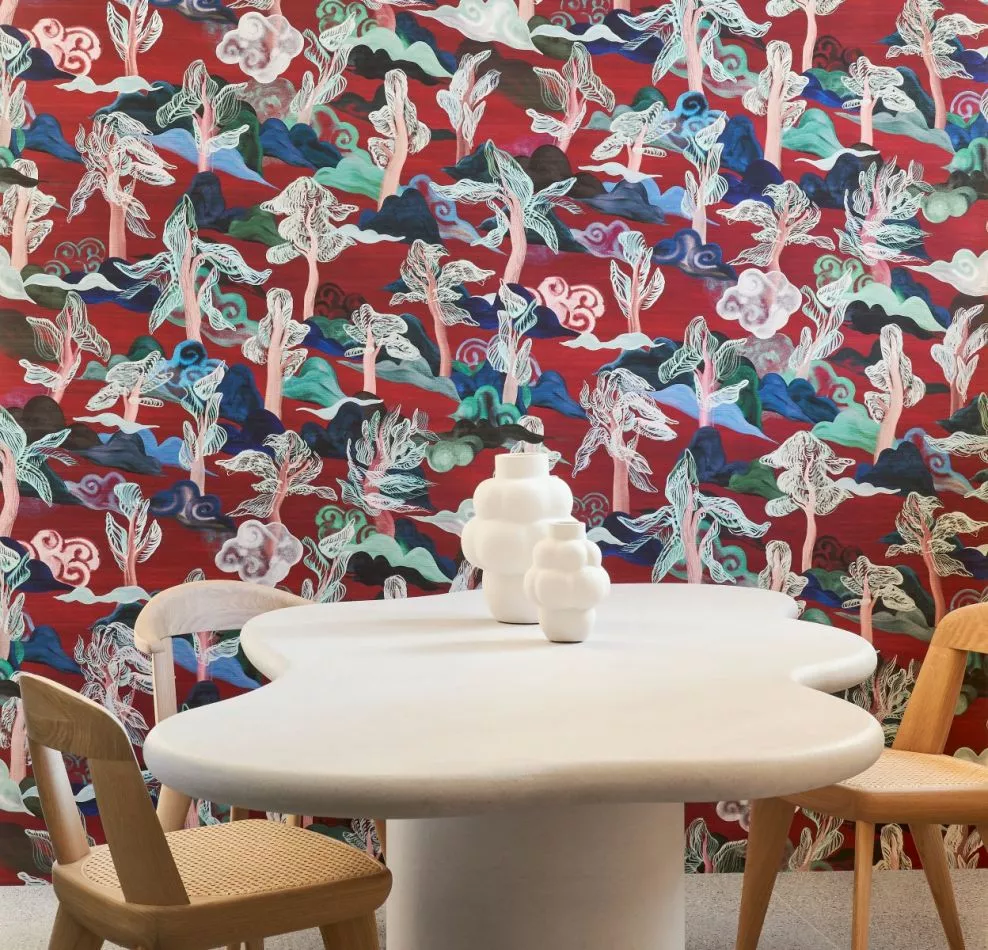 Saranda 11540 Vermilion Trees