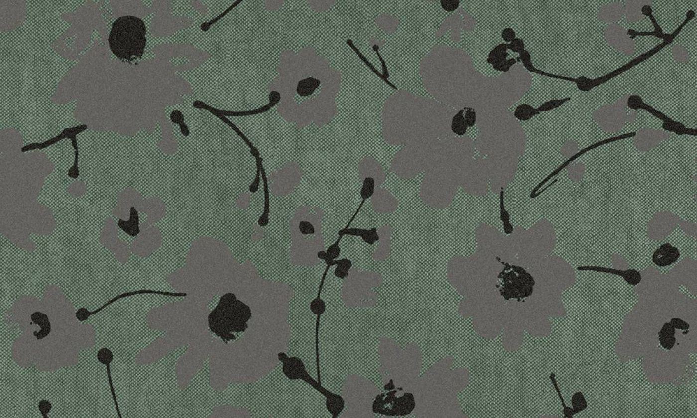 Preview: Velvet Metal Velvet Flower and Lin 18009 Bottle Green