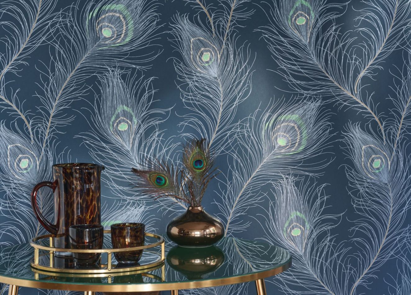 Preview: Revue 201076721 Bleu petrole/vert