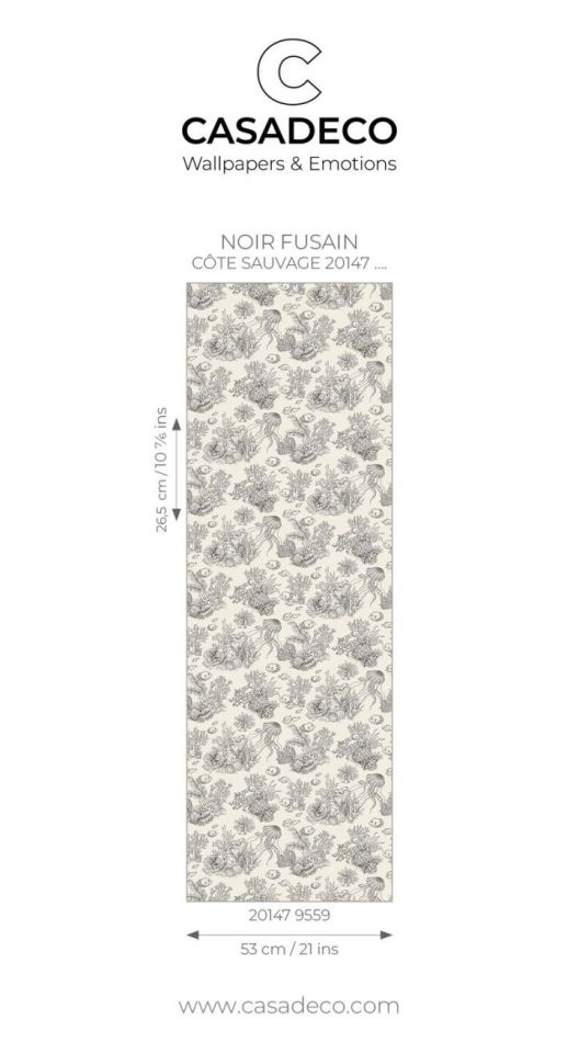 Preview: Côte sauvage 201479559 Noir fusain