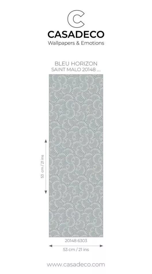 Saint-Malo 201486303 Bleu horizon