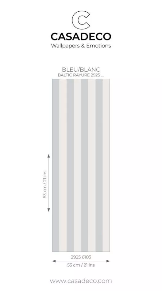 Baltic rayure 29256103 Bleu/blanc