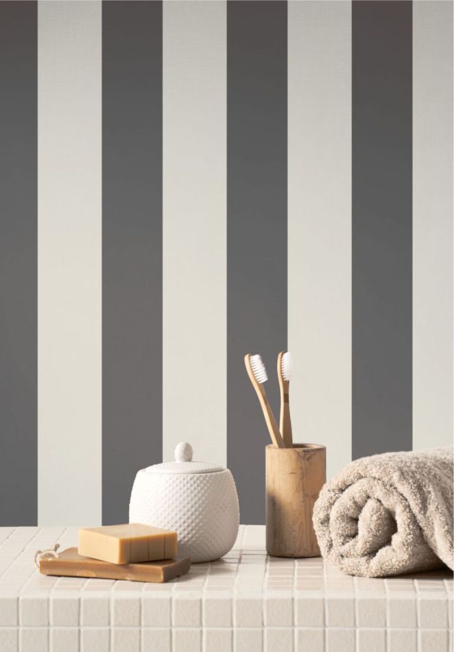 Preview: Baltic rayure 29259984 Charbon