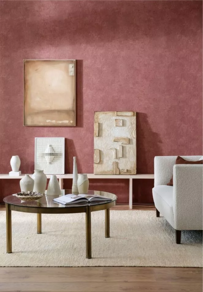 Essentials Calcaire Stucco 30315 Burgundy
