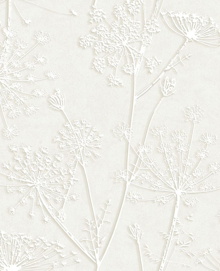 Preview: Relief Flowers 350510 Grey