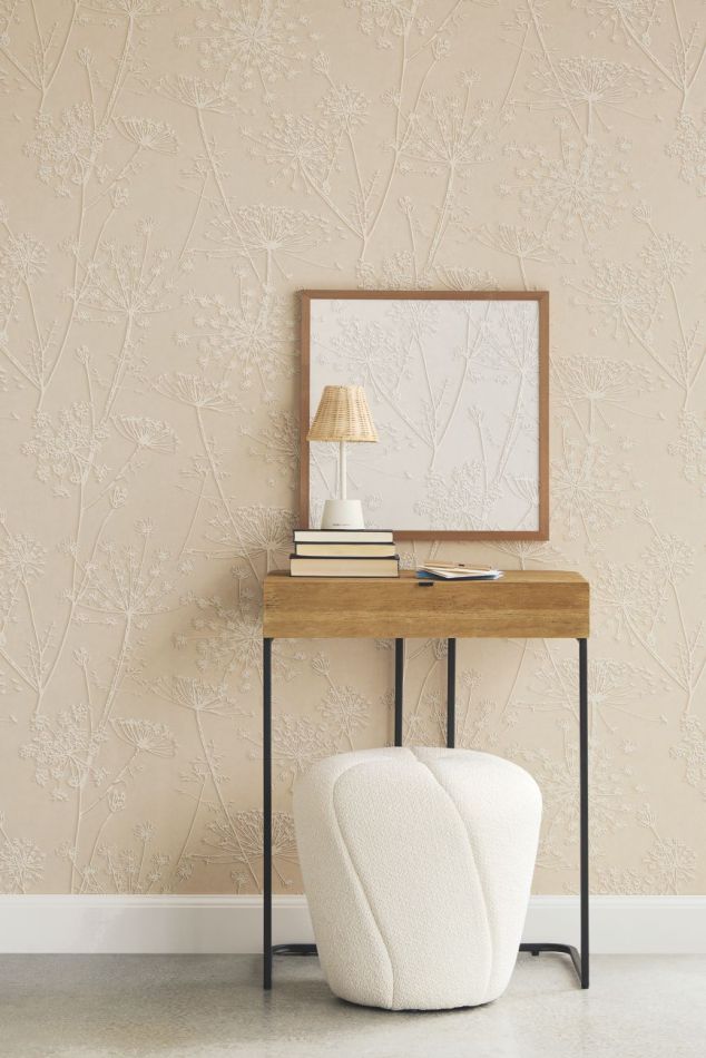 Preview: Relief Flowers 350512 Sand