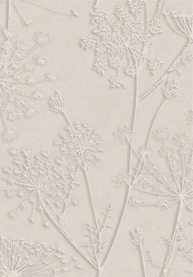 Relief Flowers 350513 Taupe