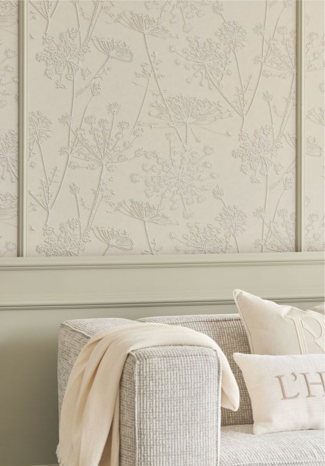 Preview: Relief Flowers 350514 Green