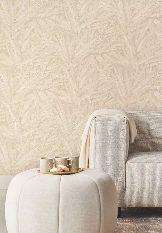 Leaves 350540 Beige