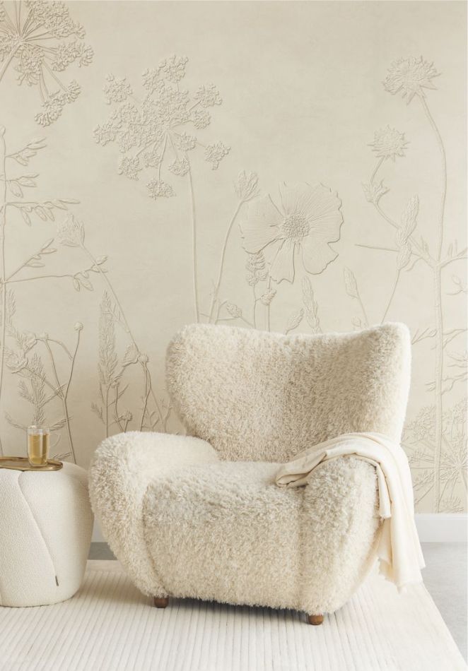 Preview: Shilhouette Flowers 350701 Beige
