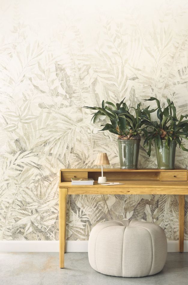 Preview: Linen Leaves 350706 Sage