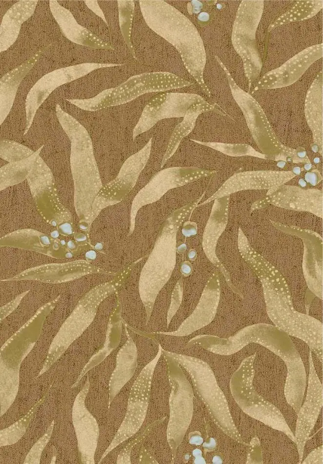 Folia 363314 braun/gelb
