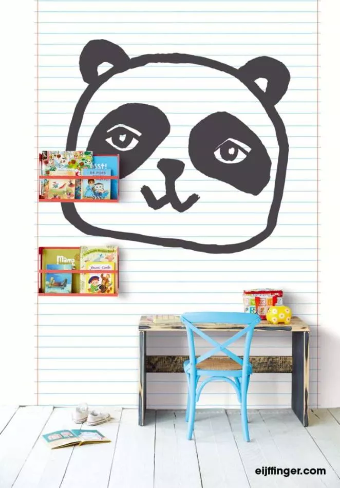 Wallpower Junior 364104 Panda Notebook