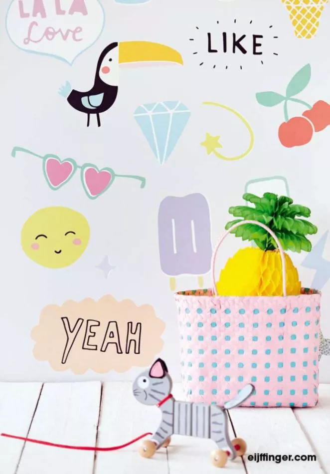 Wallpower Junior 364112 Girls Things Lilac