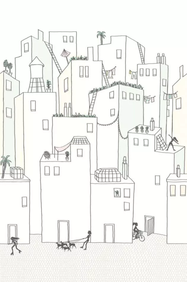 Wallpower Junior 364174 Girls in the City