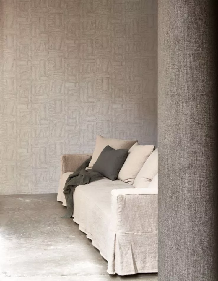 Bojagi 57542 Greige + Tela 57505 Forest Grey