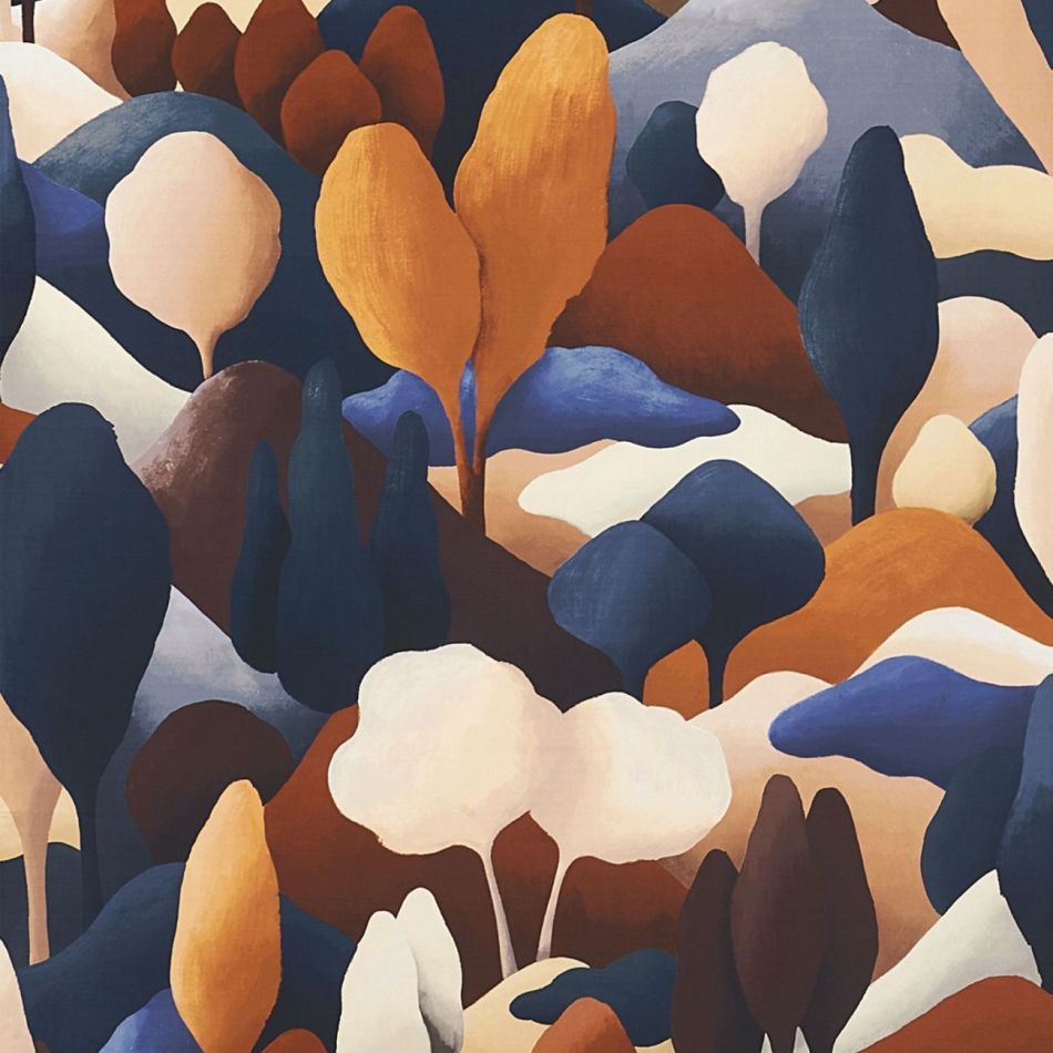 Preview: Orée 71330315 Bleu électrique/acajou