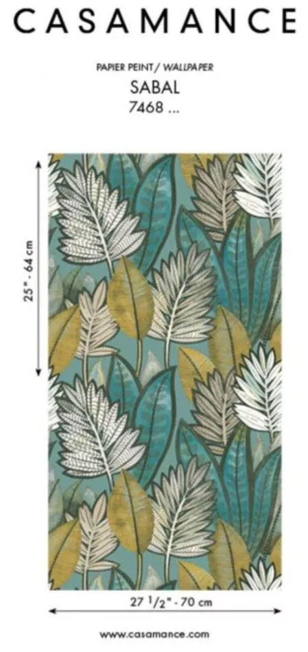 Sabal 74680264 Vert d'eau