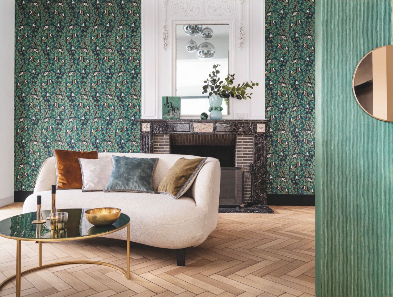 Preview: Majoliques 74782876 Marine/Emeraude