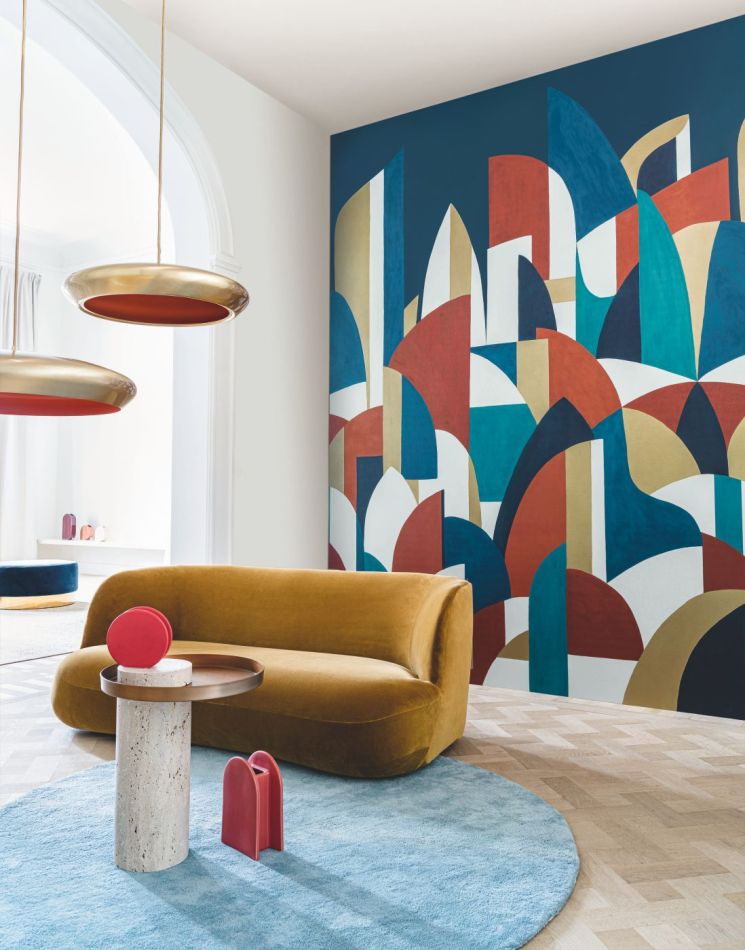 Preview: Pablo 74880406 Marine/Terracotta