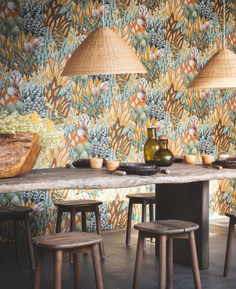 Preview: Avicennia 75162652 Emeraude/moutarde