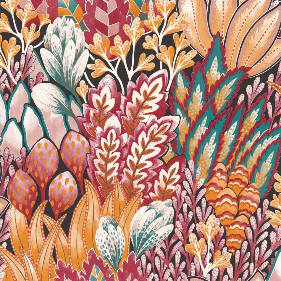 Avicennia 75162754 Fuschia/ocre