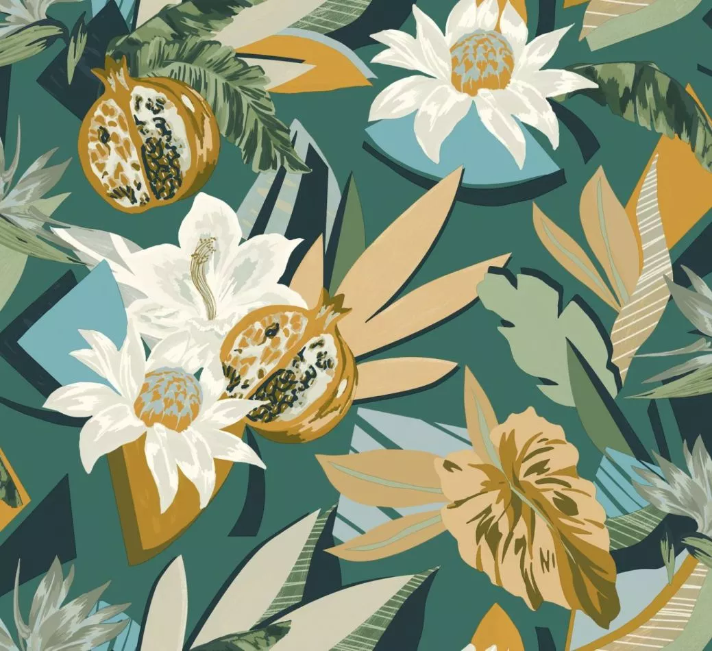 Salvador 75531528 Emeraude/moutarde