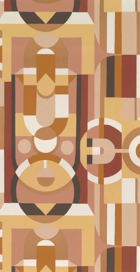 Vitrail 76250406 Vanille/terracotta