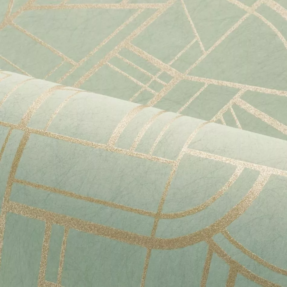 Cinétique 76292854 Vert d'eau/doré