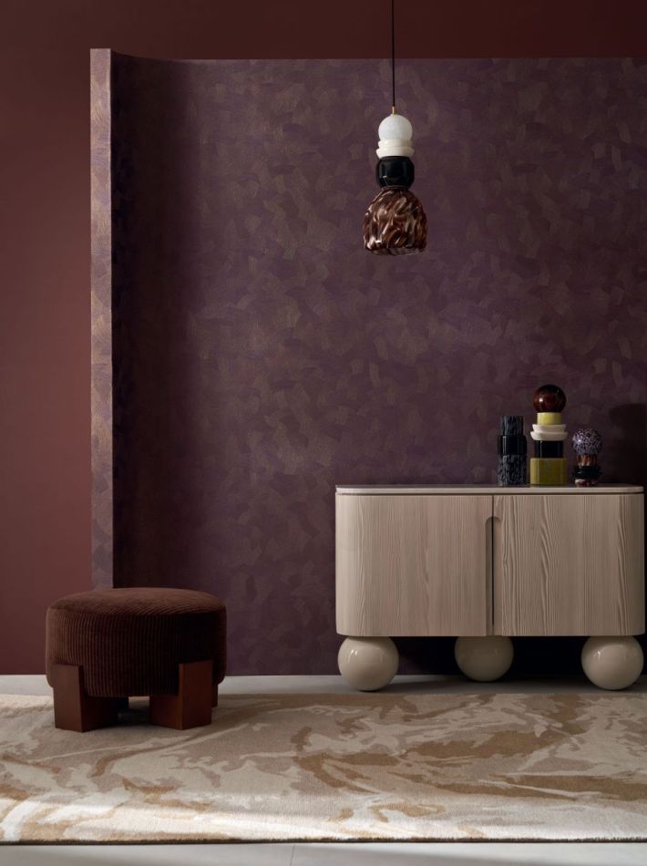 Preview: Berenice 76662650 Aubergine/doré