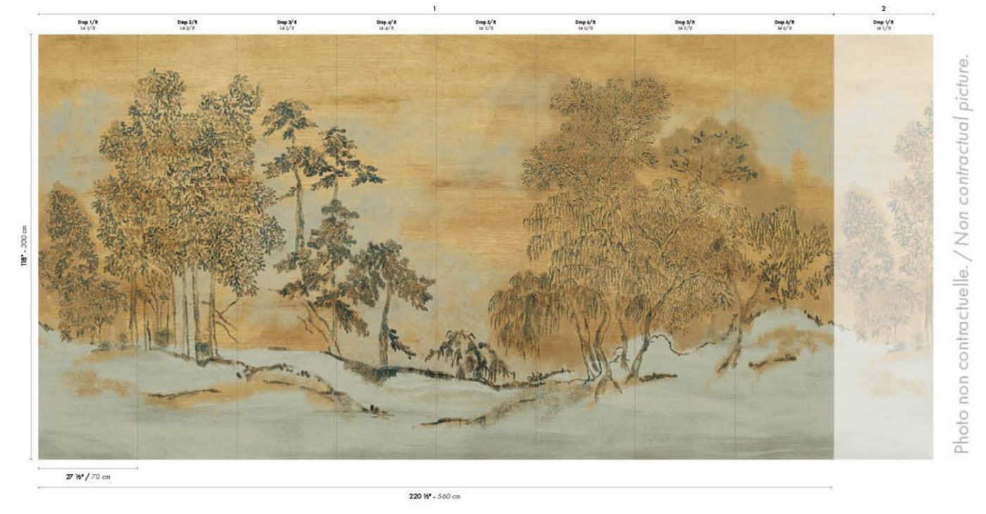 Preview: Koraku 76720202 Sauge/doré