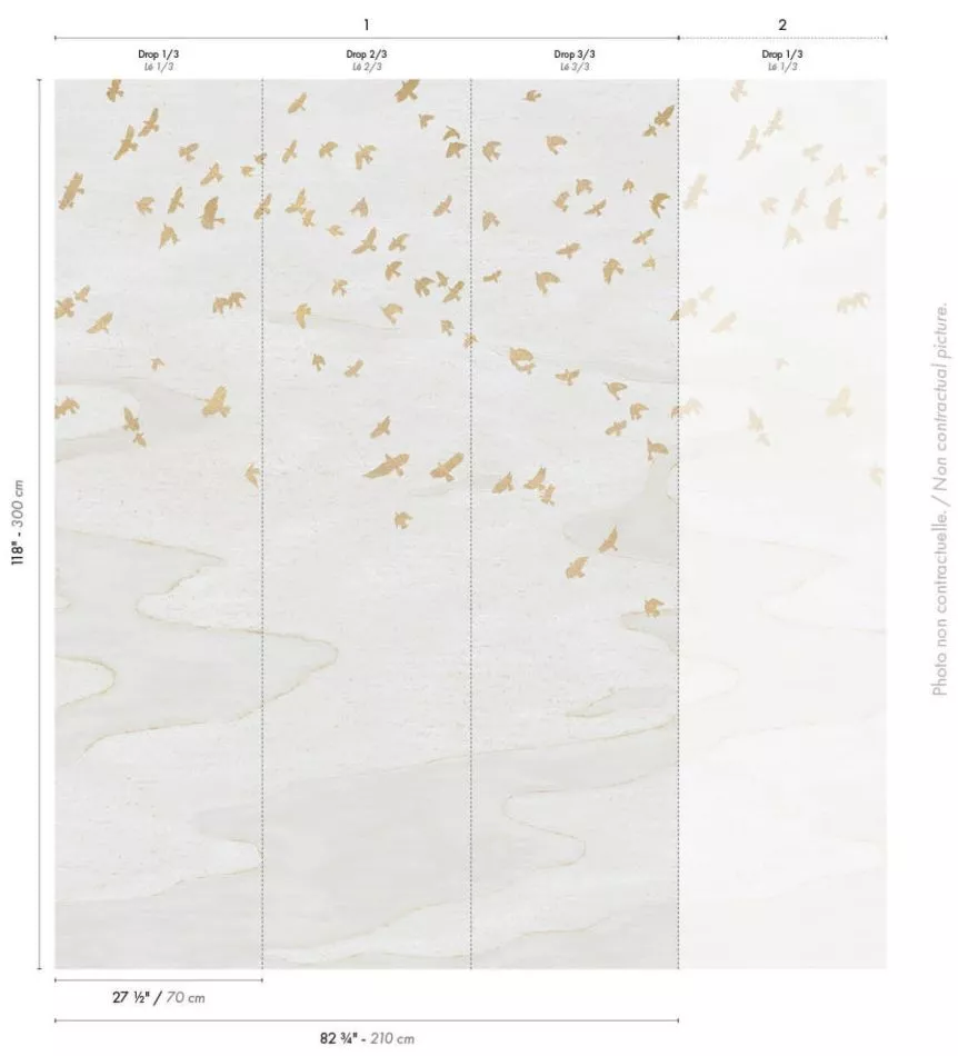 Migration 76730406 Ivoire/doré