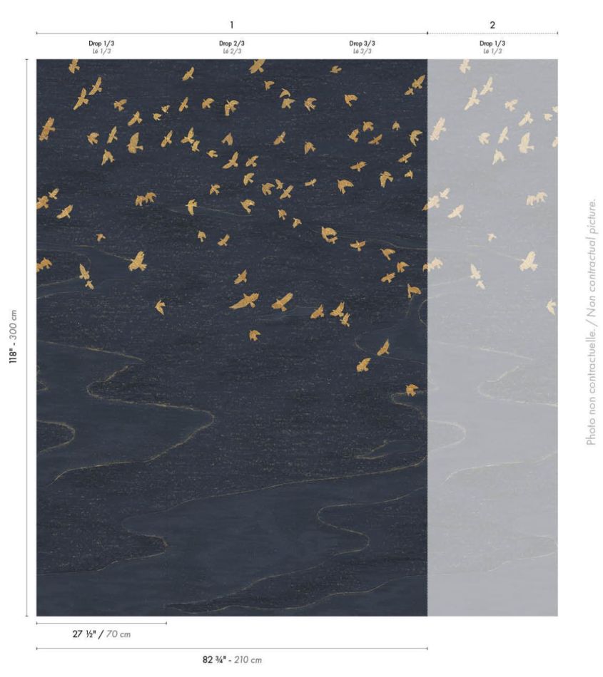 Preview: Migration 76730610 Marine/doré