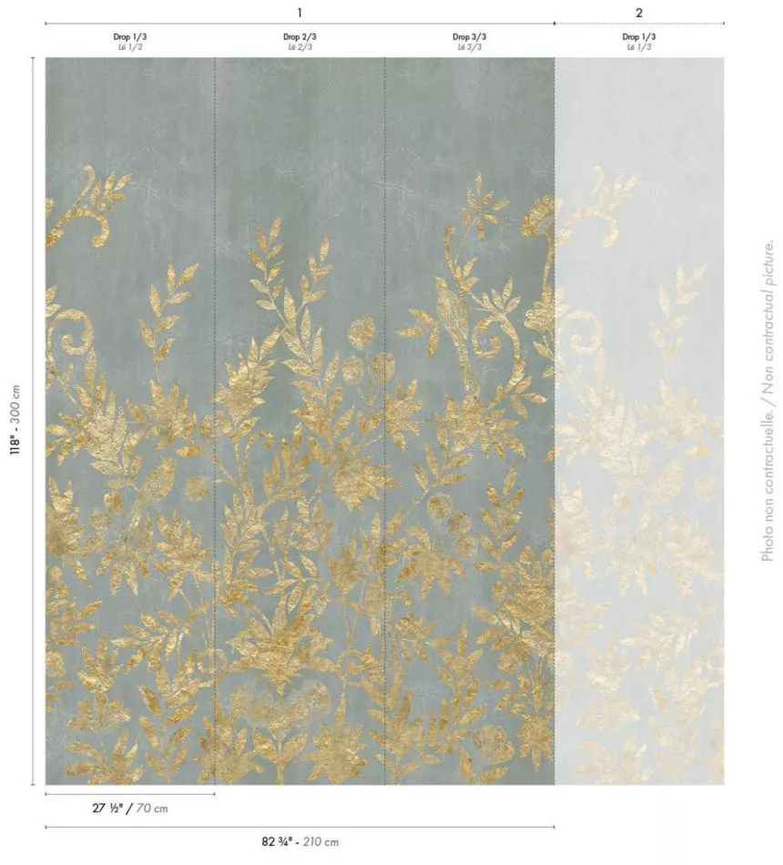 Jardin de Diane 76740814 Lichen/doré