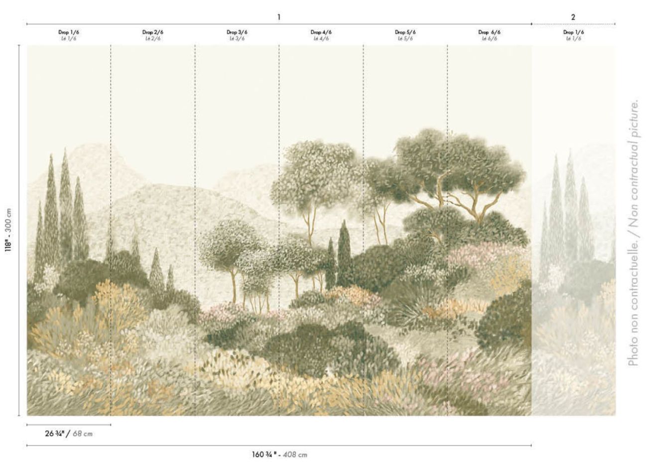 Preview: Maquis corse 76761324 Kaki/poudré
