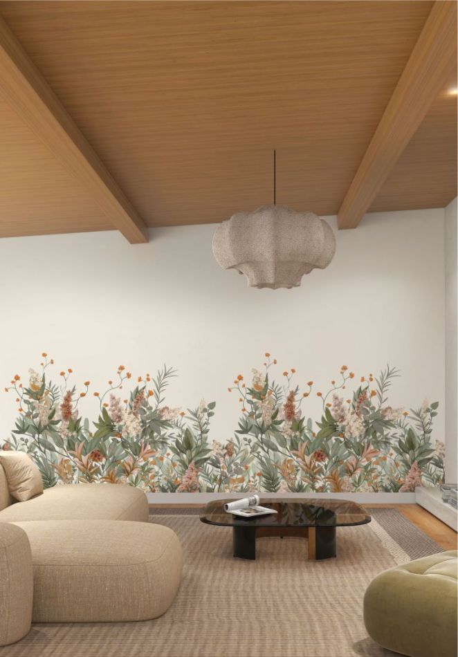 Preview: Wisteria 76802242 Ivoire/vert amande