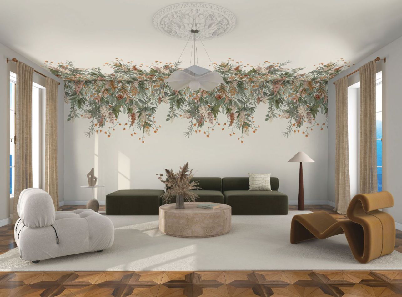 Preview: Wisteria 76802242 Ivoire/vert amande