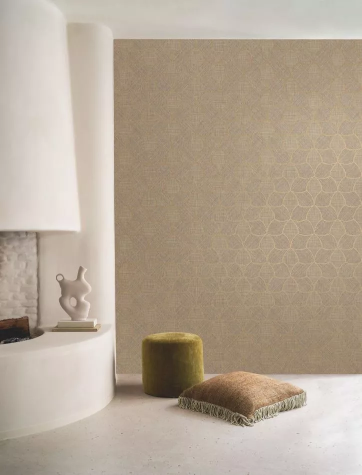 Tressana 76943568 Sépia/doré