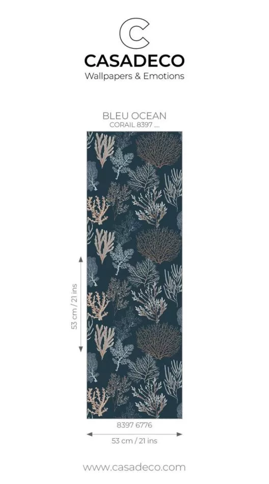 Corail 83976776 Bleu ocean