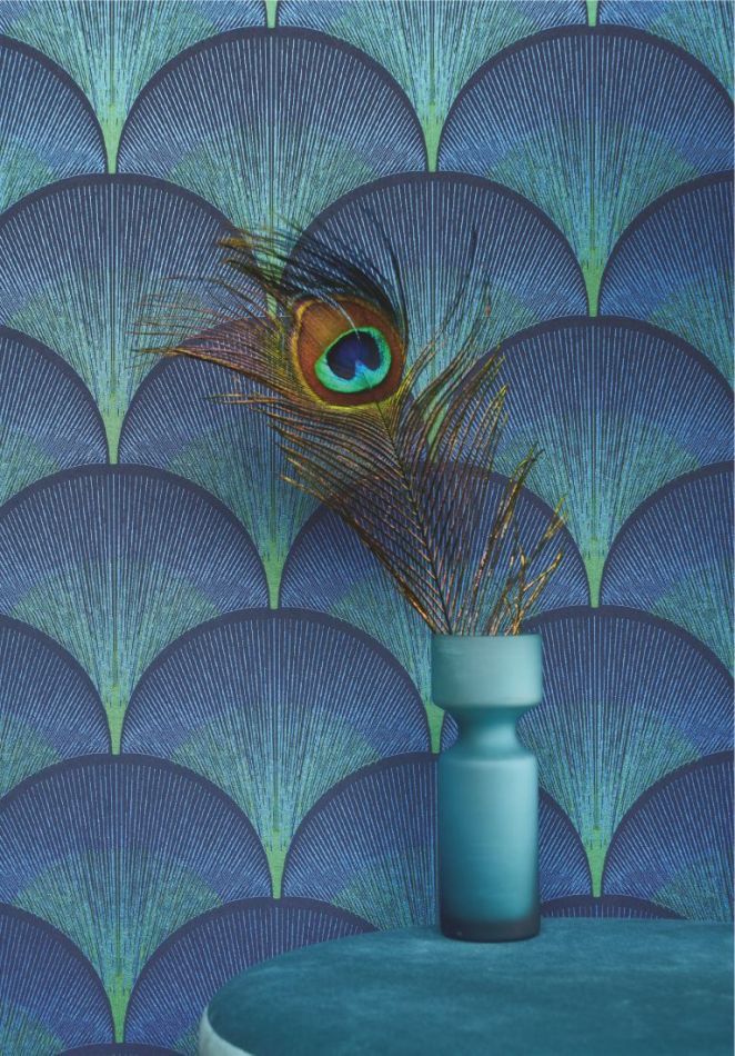 Preview: Twenties Broadway 88666566 Bleu indigo