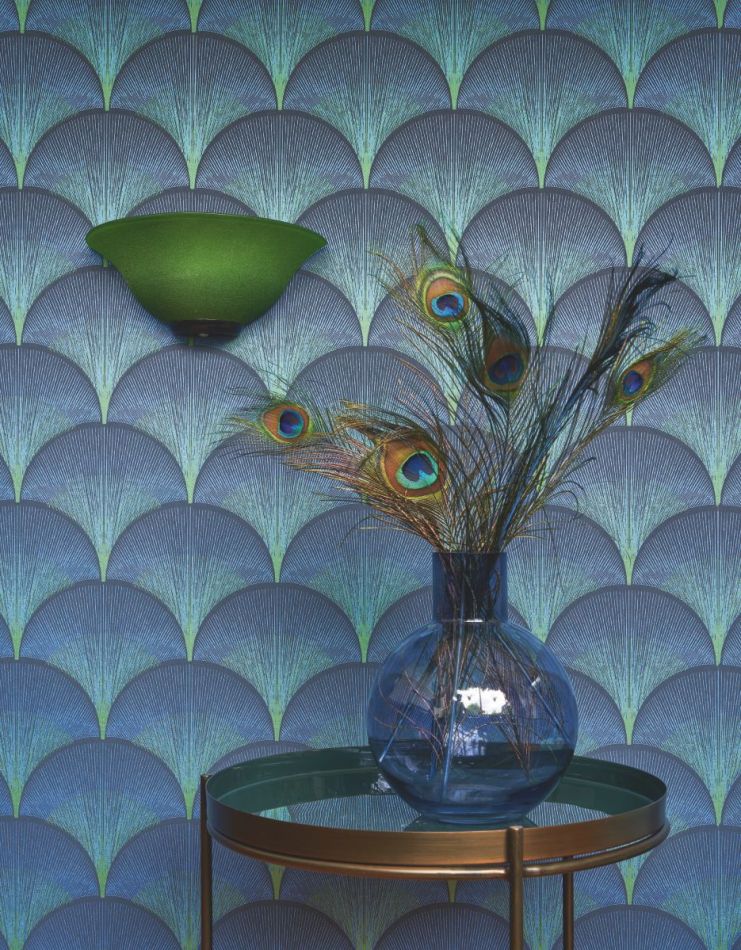 Preview: Twenties Broadway 88666566 Bleu indigo