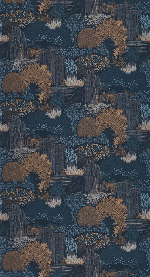Preview: Kyoto Niwa 88726759 Bleu encre
