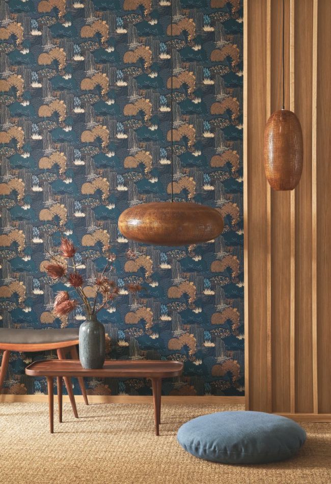 Preview: Kyoto Niwa 88726759 Bleu encre