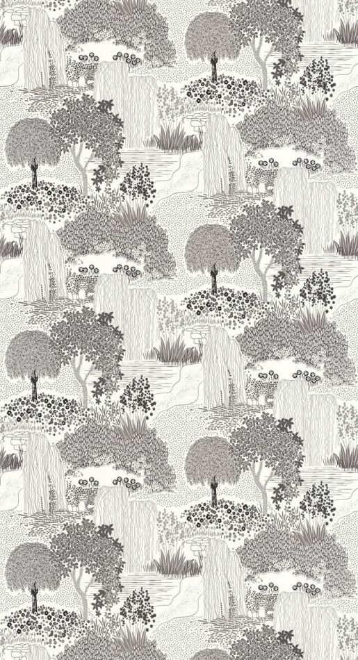 Preview: Kyoto Niwa 88729015 Noir fusain