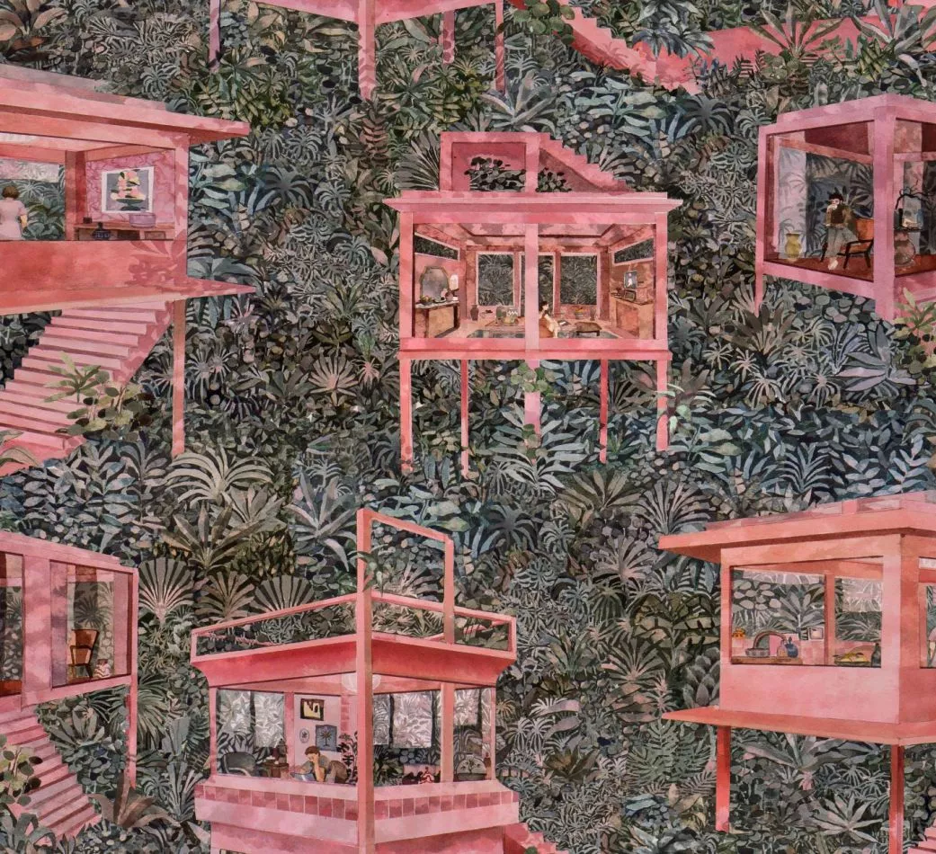 Decors Palafitas Amazonia 97580 Watermelon